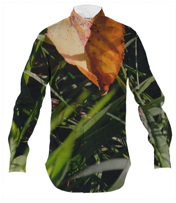 Fall Leaf Men s Button Down