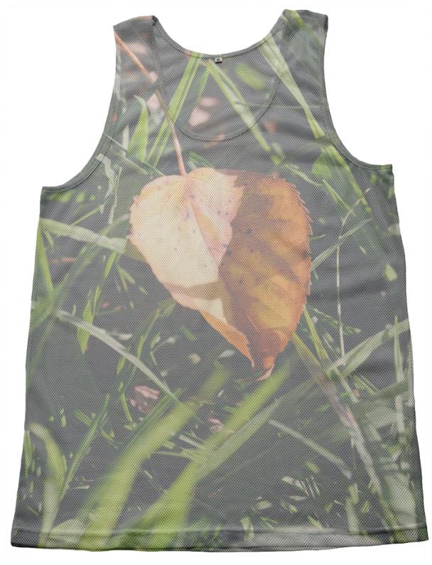 Fall Leaf Mesh Tank