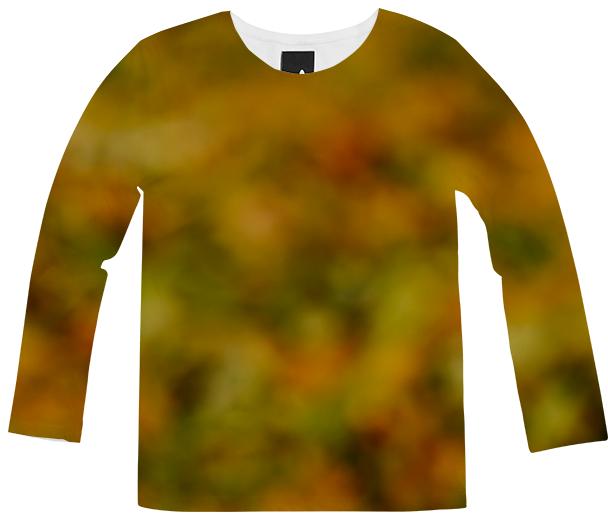 Autumn Background Long Sleeve Shirt