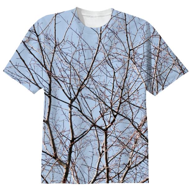 Tangled Blue Sky T shirt