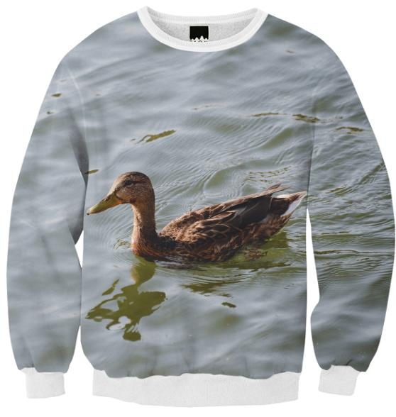 Duck Ribbed Sweatshirt