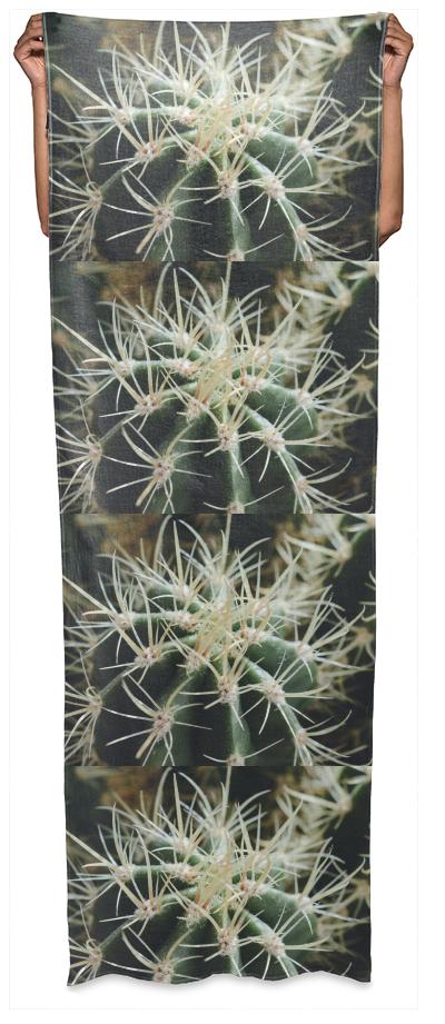 Cactus Close Up Wrap Scarf