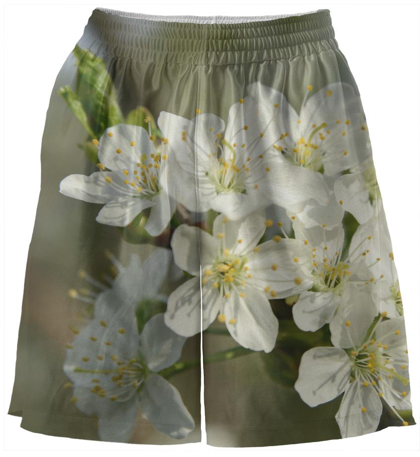Spring Flowers Basketball Shorts
