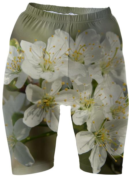 Spring Flowers Bike Shorts