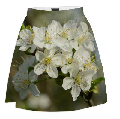 Spring Flowers Summer Skirt