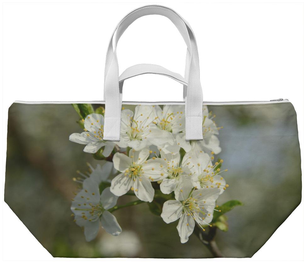 Spring Flowers Weekend Bag
