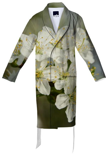Spring Flowers Cotton Robe