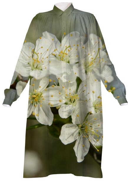 Spring Flowers VP Shirtdress