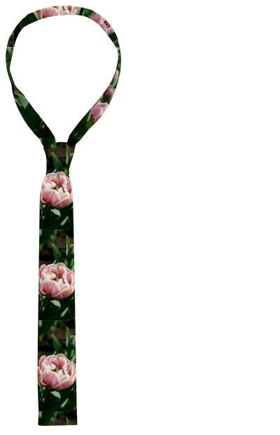 Tulips Cotton Tie