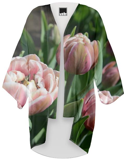 Tulips Kimono
