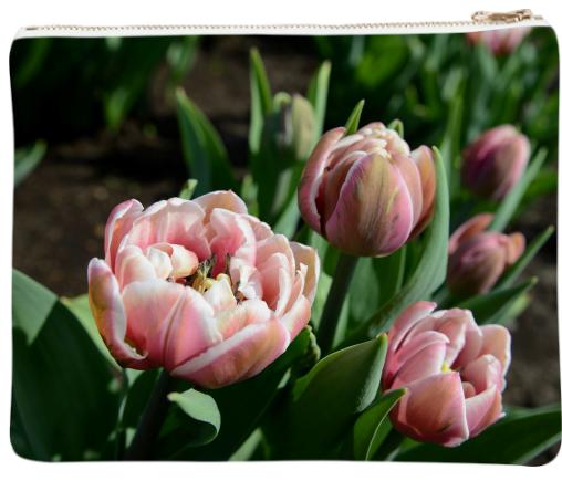 Tulips Neoprene Clutch