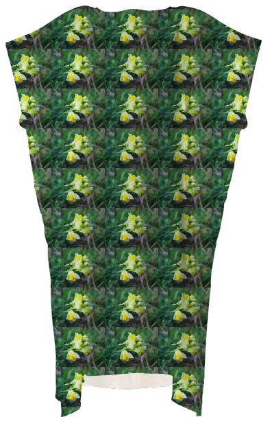 Linaria Flower Pattern VP Square Dress