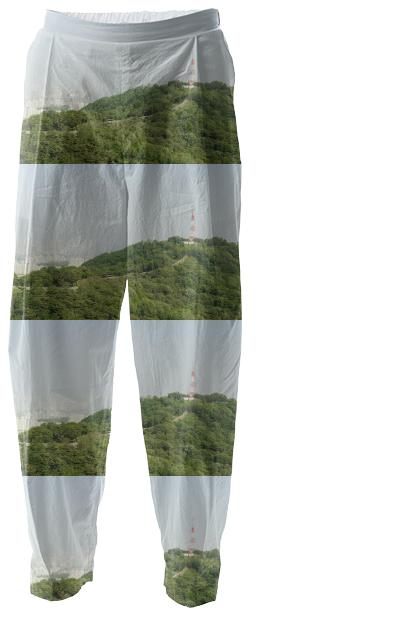 Seoul View Pattern Relaxed Pant