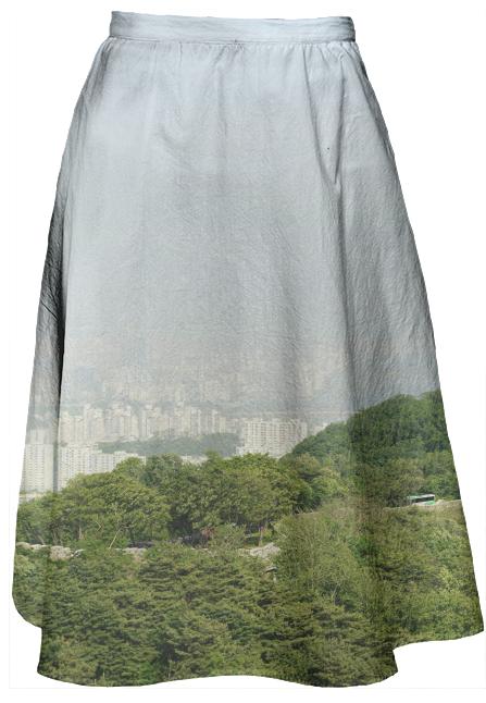 Seoul View Midi Skirt