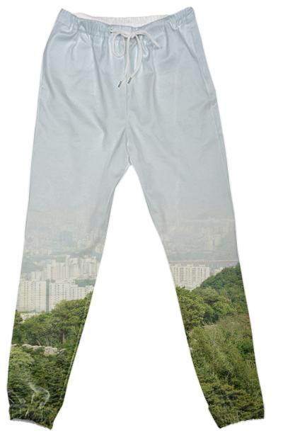 Seoul View Cotton Pants