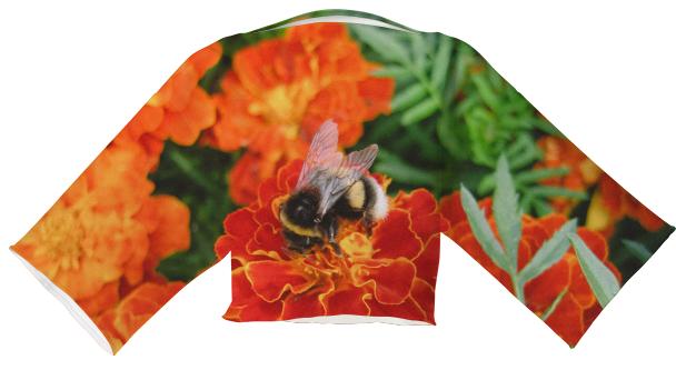Bumblebee on Marigold VP Neoprene Block Top