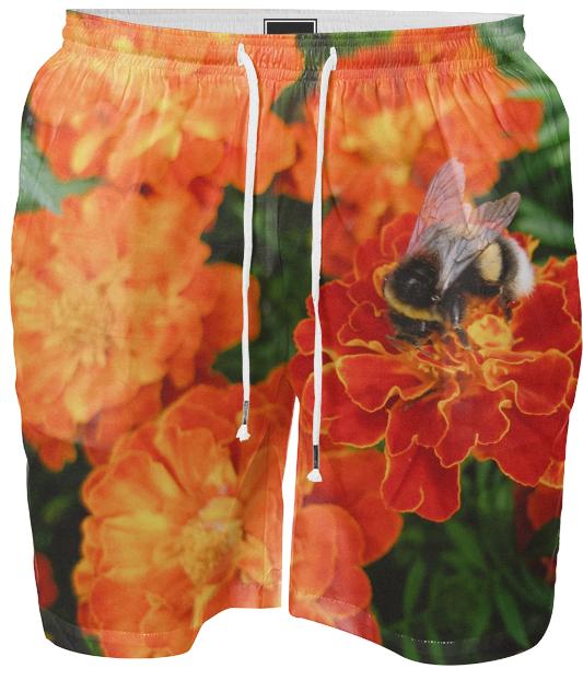 Bumblebee on Marigold Swim Short