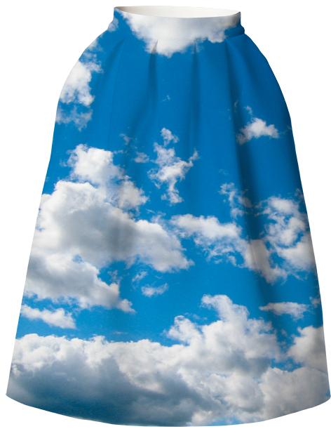 Bright Blue Sky VP Neoprene Full Skirt