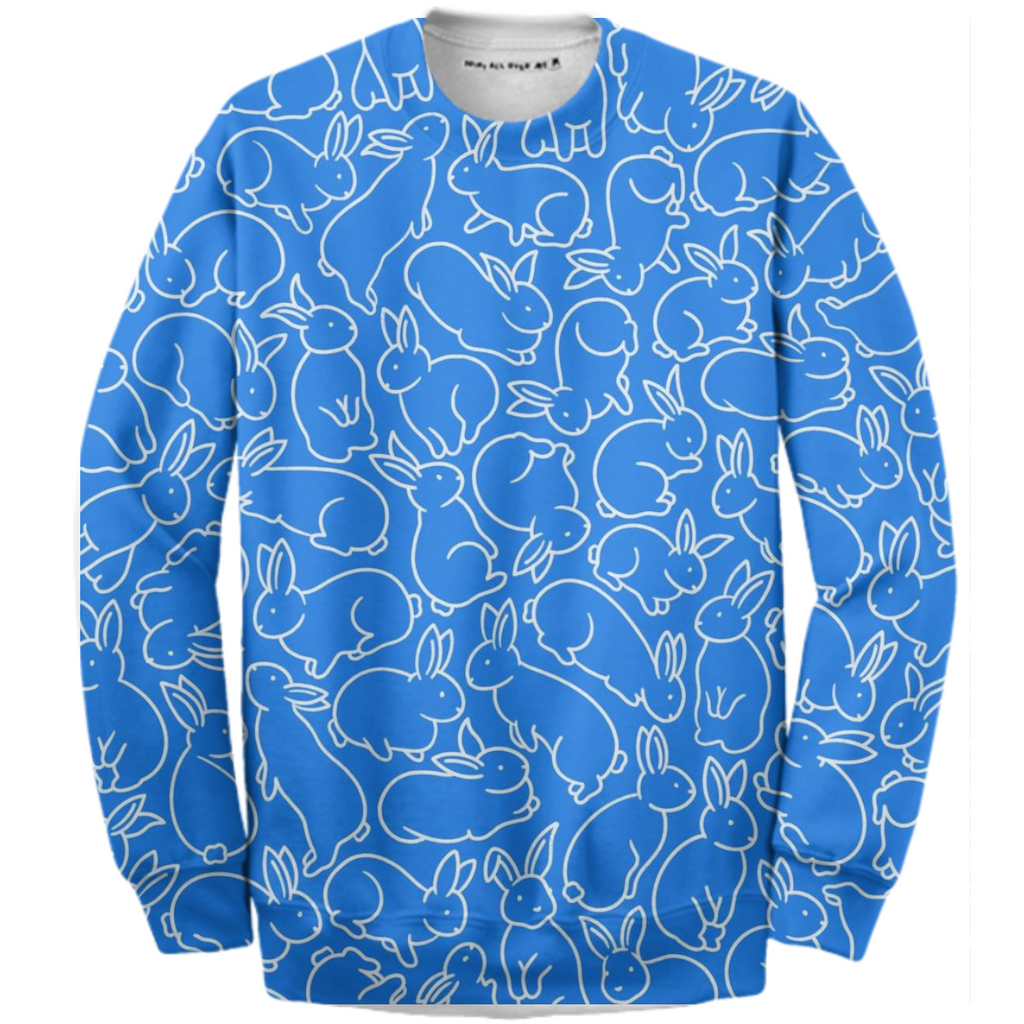 Blue Bunnies Sweatshirt