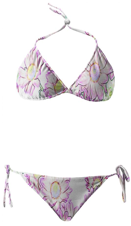 floral bikini