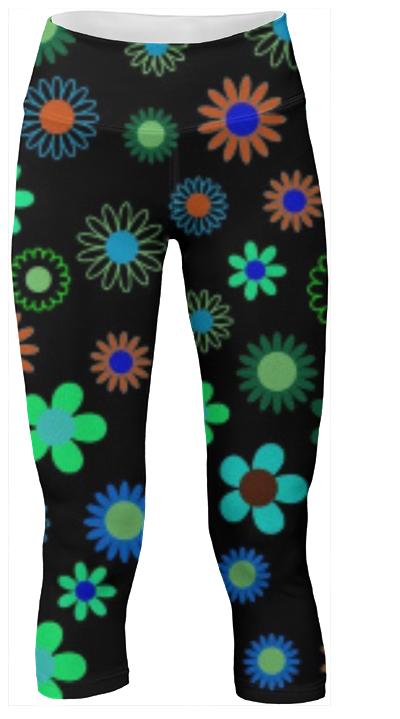 floral yoga pants