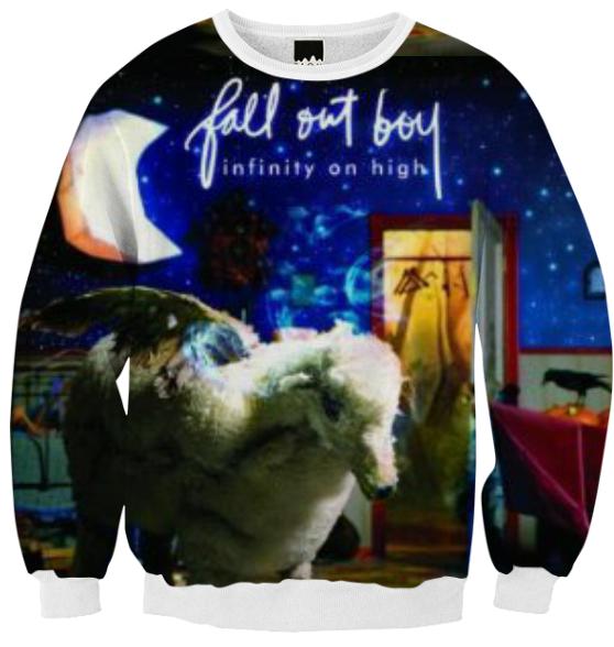 Infinity on High sweater Fall Out Boy