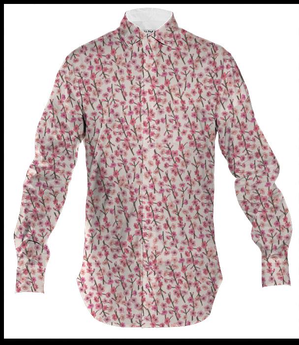 cherry blossom dress shirt Cherry Blossom Shirt