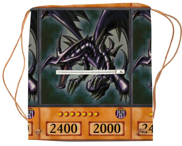 Red Eyes Black Dragon Sports Bag