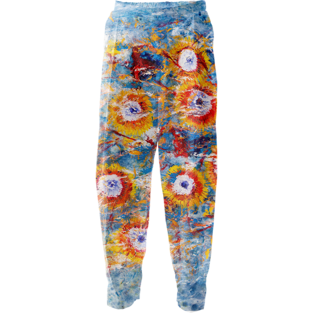 Flores Relaxed Cotton Pants