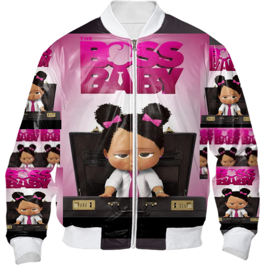 Afro Baby Bomber Jacket