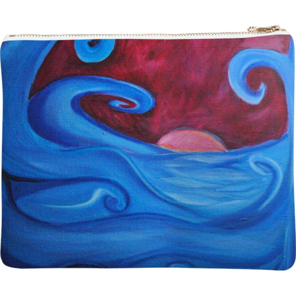 Ocean Wave Aria Clutch