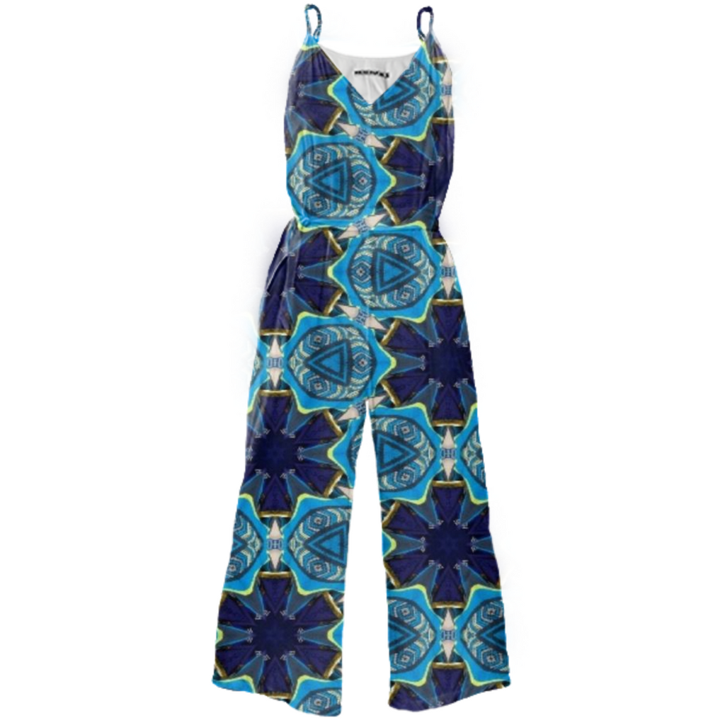 Celestial Dreams Tie Waist Jumpsuit