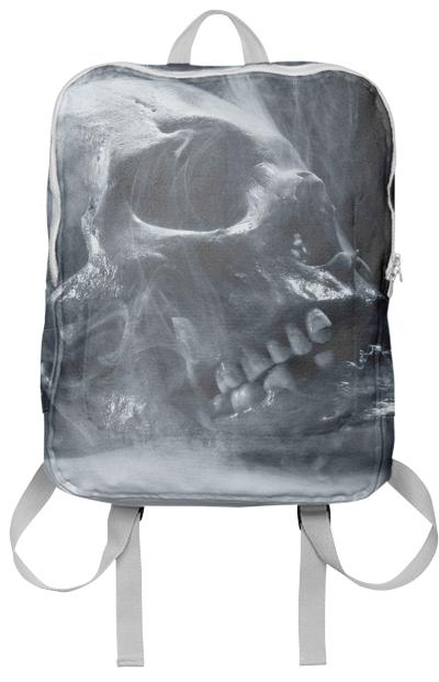 Gothic Abstract Smoking skull