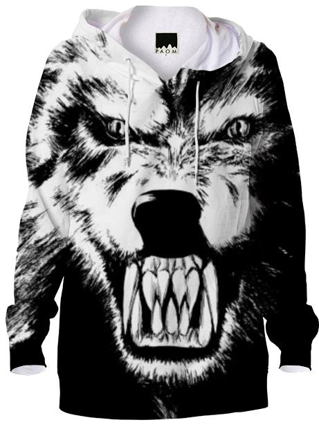 Werewolf dark monster creature beast hoodie