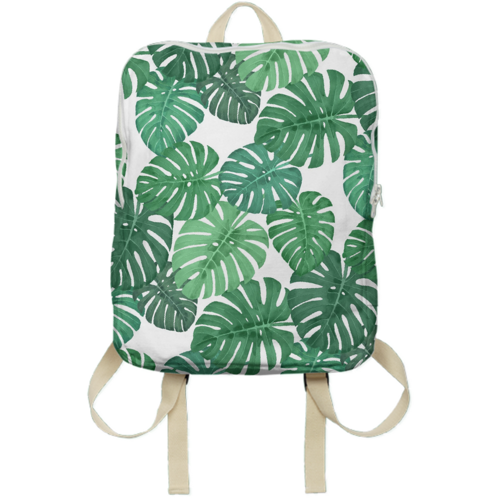 Monstera Jungle Backpack by Frank-Joseph