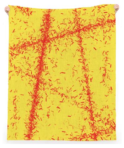 Rectangle Attack Beach Towel