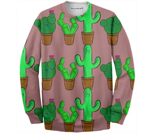 Cacti Cotton Sweatshirt