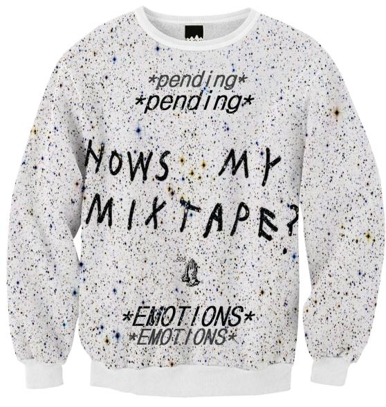 Emotions Ribbed Sweatshirt