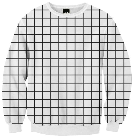 Fall Grid Sweatshirt