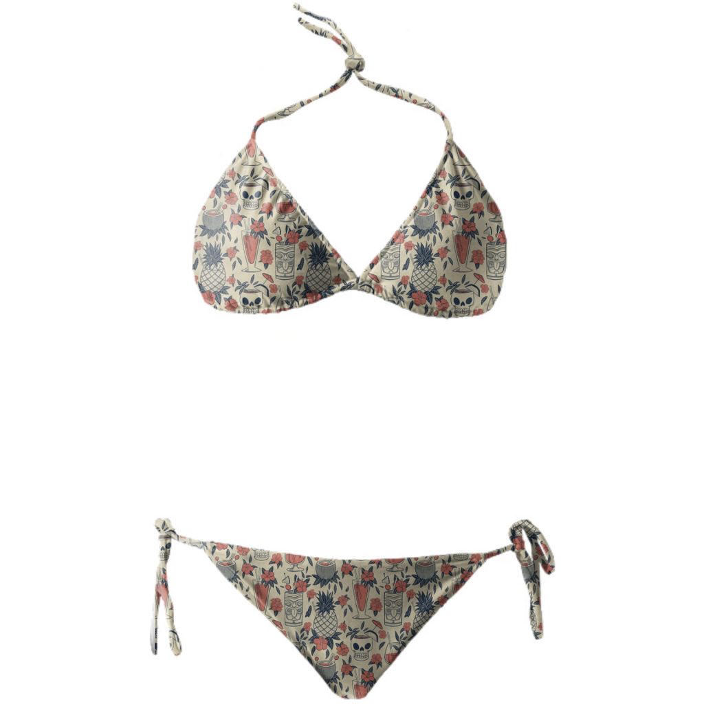 Tiki Skull Bikini
