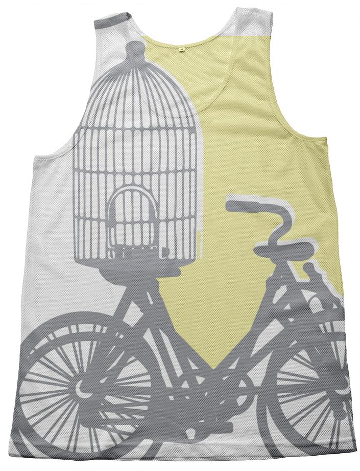 Street Bike andempty bird cage