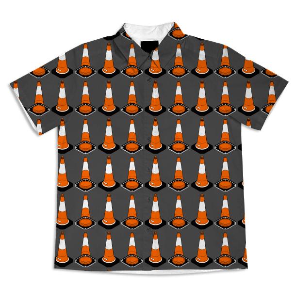 orange and black Traffic cones safety pylons
