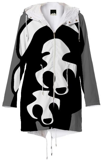 Giant panda bears mating