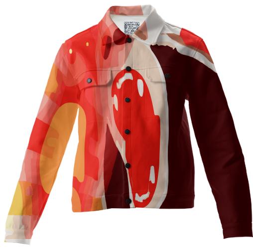 Angry bear red Teddy bear