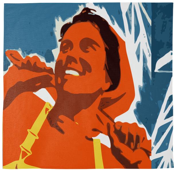 Soviet propaganda Happy Woman