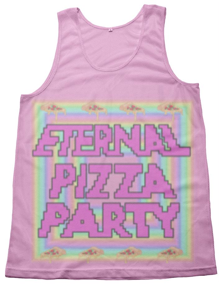 Eternal pizza Party Mesh Tank