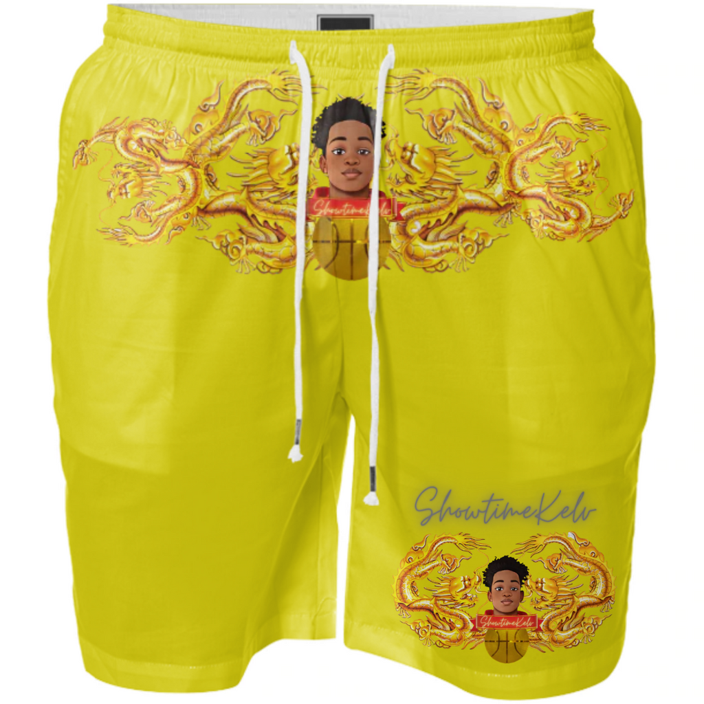 SHOWTIME KELV SWIM TRUNKS - YLLW