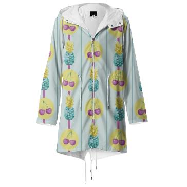 Trippy Fruit Rain Jacket