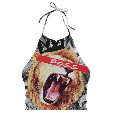 Boss Cat Halter Top