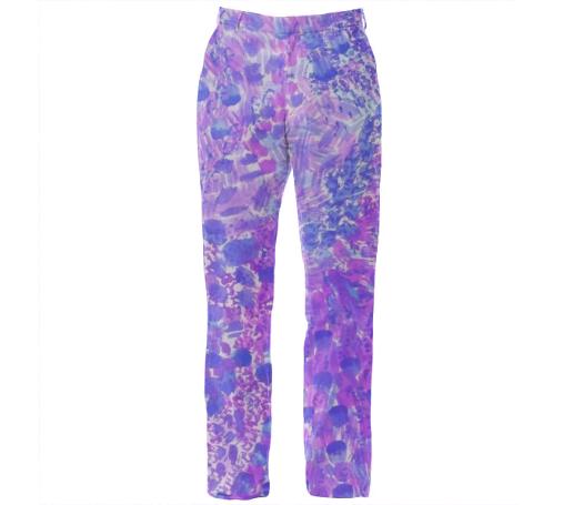 Ultra Violet Suit Pants by Amanda Laurel Atkins